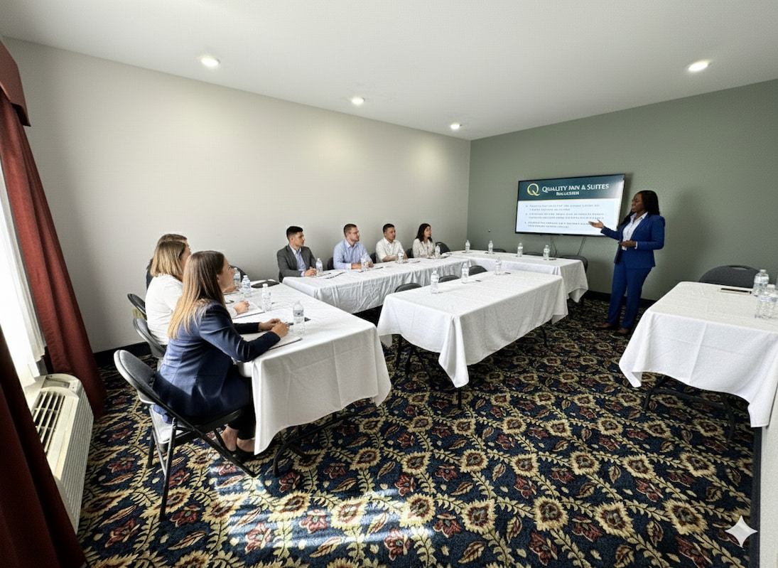 On-site meeting room at Quality Inn & Suites McAlester on Hwy 69